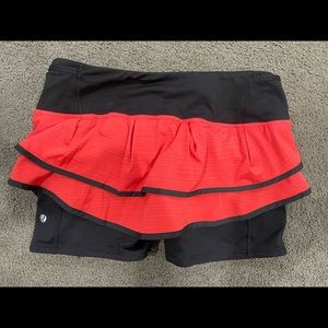 Lululemon Speed Squad Skirt- Size 8